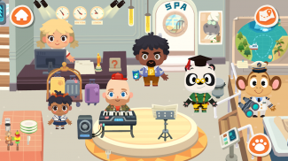 Dr. Panda Town: Holiday screenshot 1