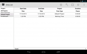 Worktime Tracker RD screenshot 1