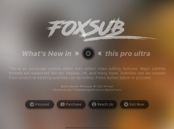 FoxSub: Subtitle Editor screenshot 4