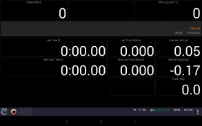 CMS Lap Timer (GPS Laptimer) screenshot 1