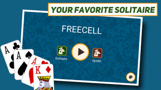 Freecell Solitaire : Classique screenshot 0