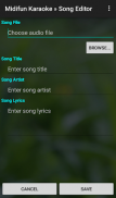 Midifun Karaoke screenshot 1