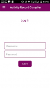 Activity Report Compiler (ARC) screenshot 0