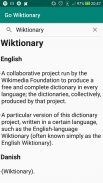 Go Wiktionary (with pics) screenshot 1