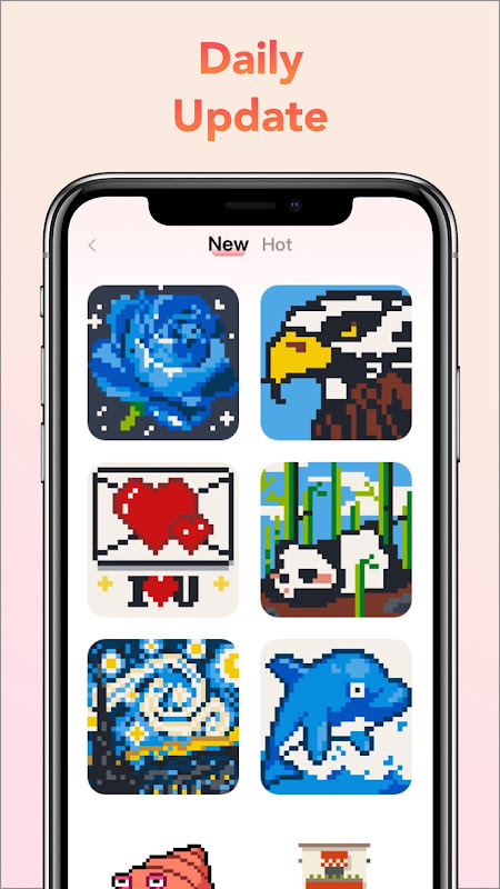 Pixel Art Pintar por Números versão móvel andróide iOS apk baixar