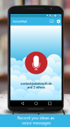 Voice2Mail – Voice Recorder screenshot 0