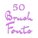 Fonts for FlipFont 50 Brush Icon