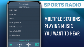 Sports Radio Favorites screenshot 1