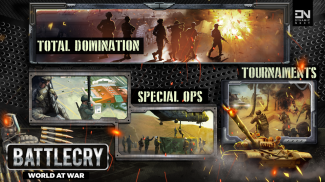BattleCry: World War Game RPG screenshot 2