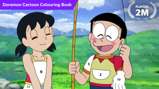 Doramon Cartoon Colouring Book screenshot 7
