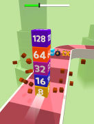 Merge Road Cube 2048 screenshot 9