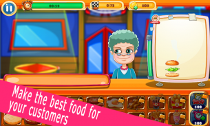 Burger Shop - Fast Food Game screenshot 2