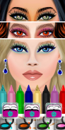 High Fashion Clique - Dress up & Makeup Game screenshot 2