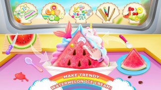 Unicorn Chef Ice Cooking Games screenshot 5