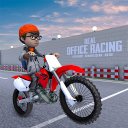 Office Motorcycle Racing Stunt