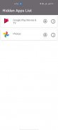 Hidden apps detector - Spyware detector screenshot 1