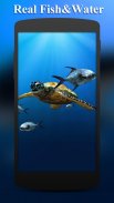 3D Sea Fish Live Wallpaper HD screenshot 0