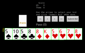 Five Hundred US Card Game screenshot 0