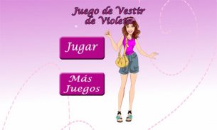 Juegos de Vestir Violetta screenshot 0