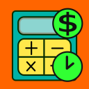 Paycheck calculator work hours Icon