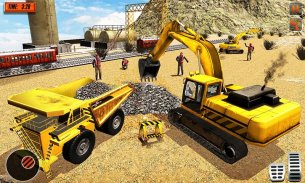 Heavy Machines Train Track Construction Simulator screenshot 4