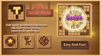 Wood Block Puzzle! Jigsaw Game screenshot 1