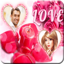 Romantic Dual Photo Frames HD