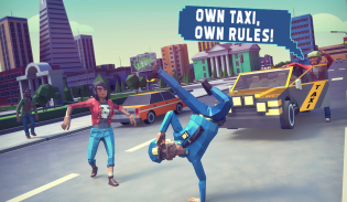 American Ultimate Taxi Driver in Crazy Town screenshot 3