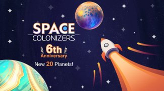 Space Colonizers! jogo idle cliker Incremental screenshot 3