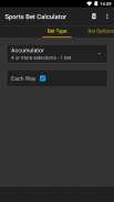Sports Bet Calculator screenshot 5