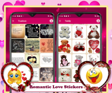 Romantic Love Stickers screenshot 4