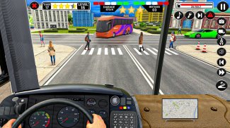 Passenger Bus Driving Games 3D screenshot 2