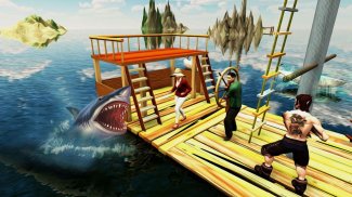 Angry Whale Shark Hunter - Raft Survival Sứ mệnh screenshot 8