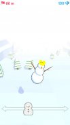 Sliding Snowman screenshot 1