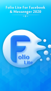 Folio Lite For Facebook & Messenger 2020 screenshot 0