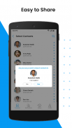 Phone Contacts Sharing Manager screenshot 0