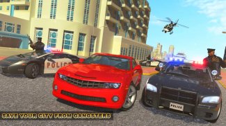 Crime Cop Car Chase Mission screenshot 1