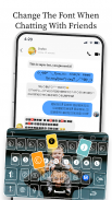 Font Keyboard: Text Fonts+ screenshot 3