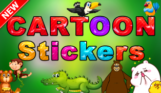 Cartoons Stickers - WAStickerApps screenshot 1