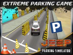 De jeep Parkeren Simulator 3D screenshot 0