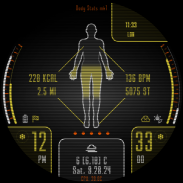 Body Scanner Watch Face screenshot 9