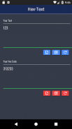 Hex to Text Converter screenshot 1