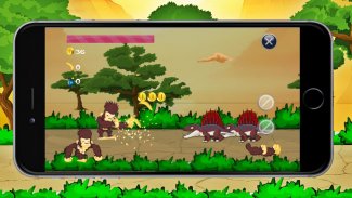 Mono King Kong vs Dinosaurios screenshot 2