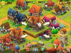 Town Village: Ladang Bina Dagangan Farm Build City screenshot 11