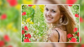 Beautiful Flower Photo Frames screenshot 0