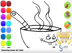 cuốn sách màu thực phẩm screenshot 6