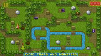 Sokoban Game: Puzzle in Maze screenshot 1