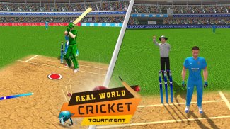 Real World Cricket Tournament screenshot 2