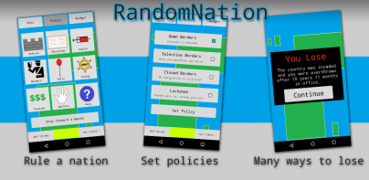 RandomNation - Politics Game