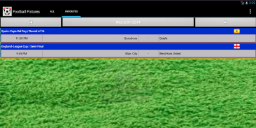 Football Fixtures screenshot 0